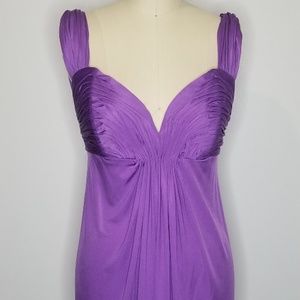 Foley & Corinna Silk Jersey Ruched Cocktail Dress